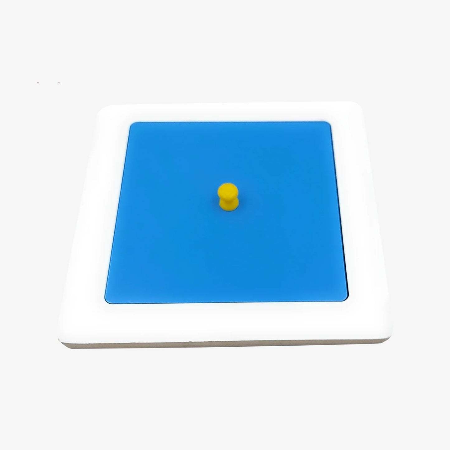 Wooden Square Knob Puzzle - Single Shape Learning Toy