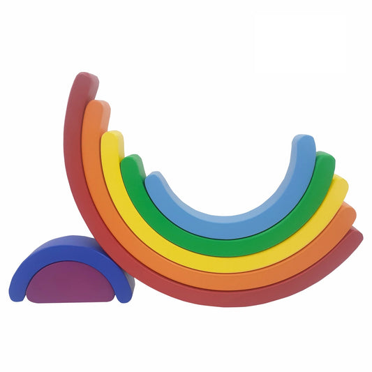 Rainbow Stacker - Wooden Nesting Arches