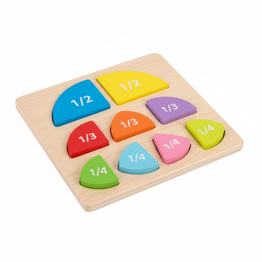 Wooden Fraction Board